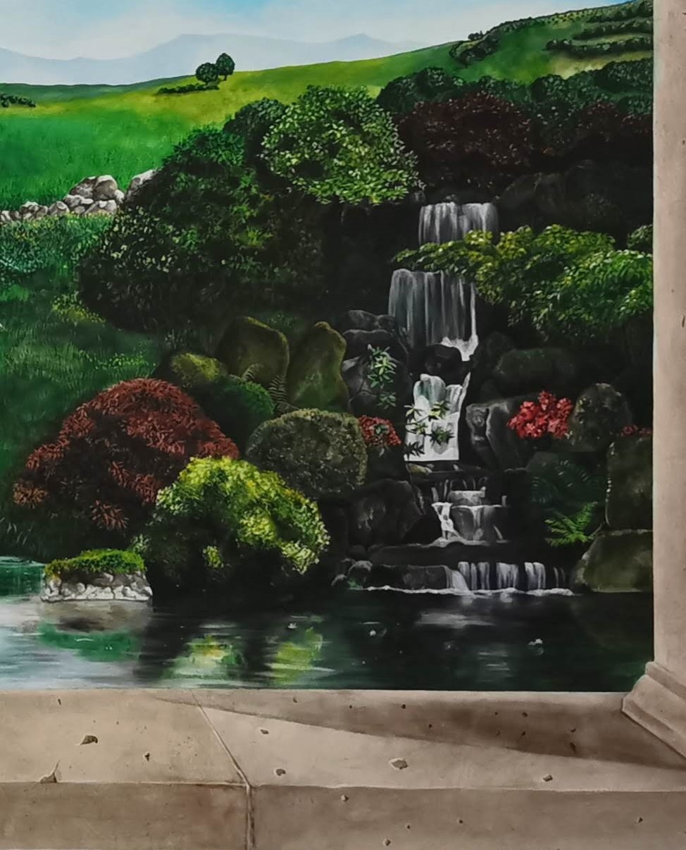 trompe l'oeil paesaggio Eden01
